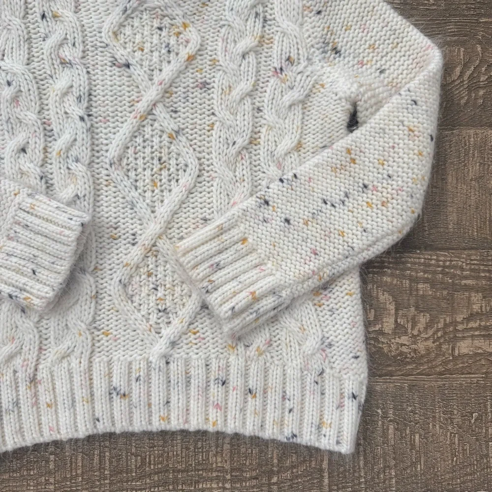 OshKosh B'gosh Speckled Cable Knit Sweater 4 NWOT